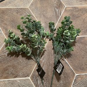 set of 2 faux plant stem